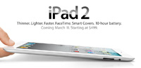 iPad 2 promotional photo