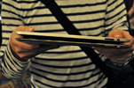 Thinless of the iPad 2 compared to the iPad 1