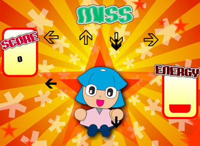 The dancing game image