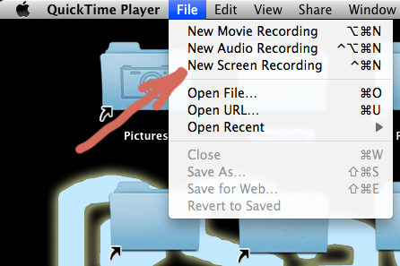 New screen recording