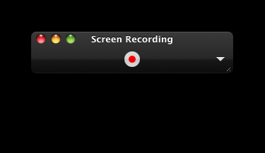Click the record button