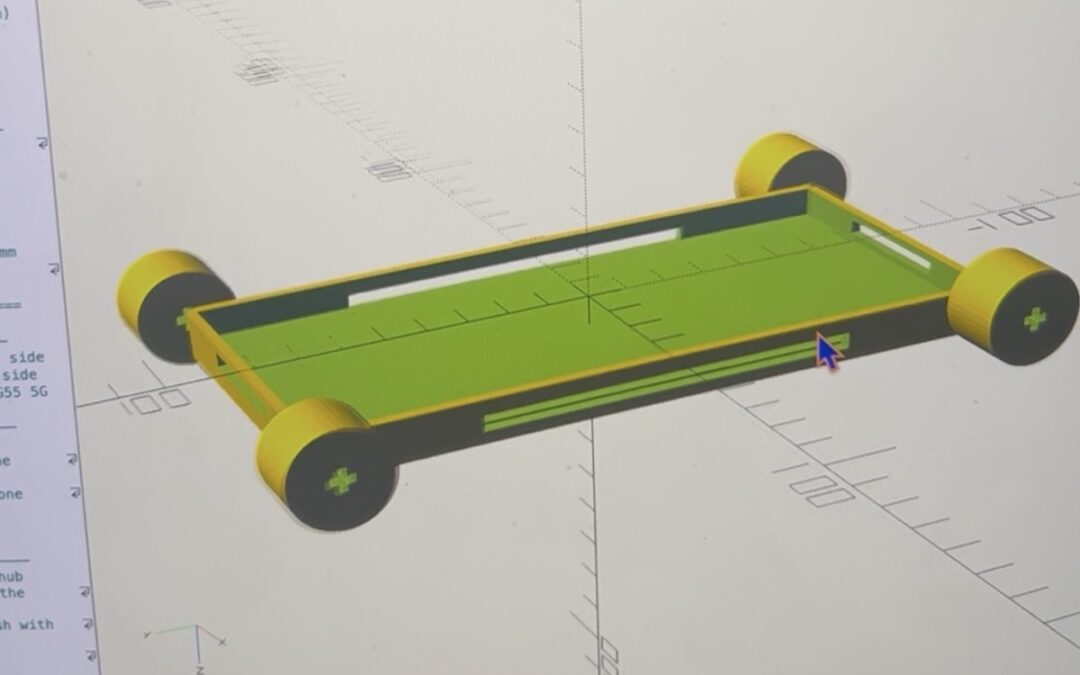 LEGO Phone Car Chassis Build Log
