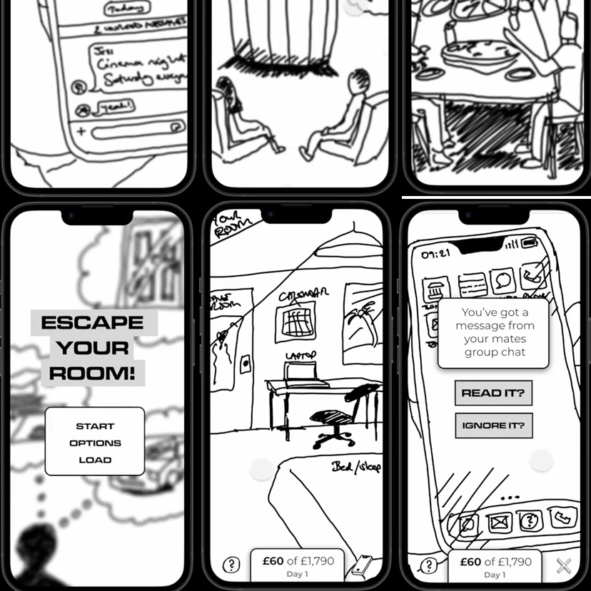 Gaming storyboarding