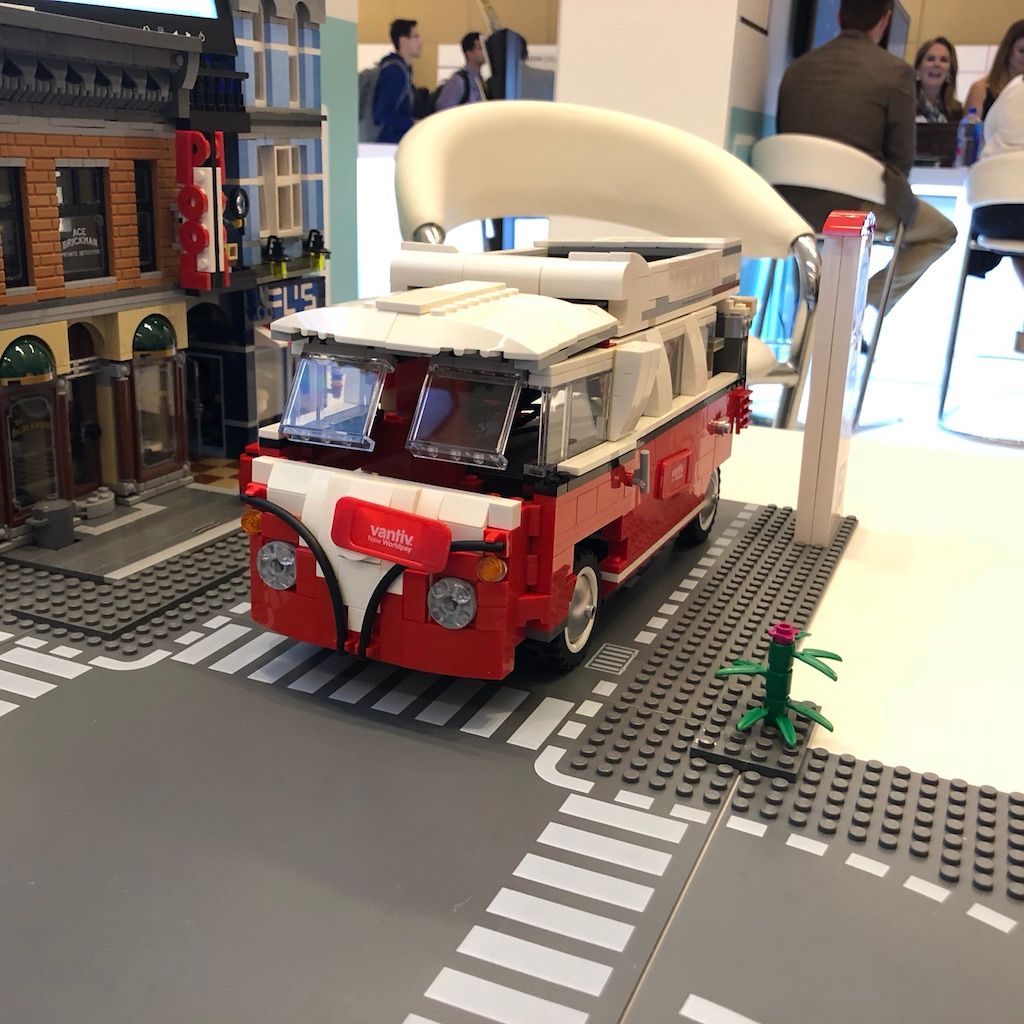 Smart Charging Lego Camper Van